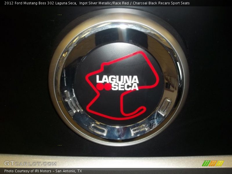 Laguna Seca emblem - 2012 Ford Mustang Boss 302 Laguna Seca