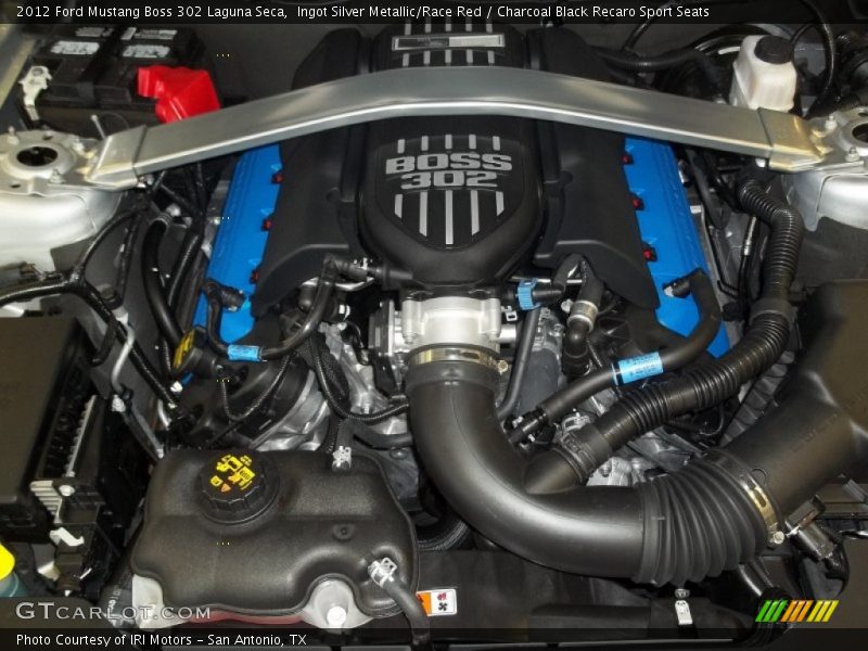  2012 Mustang Boss 302 Laguna Seca Engine - 5.0 Liter Hi-Po DOHC 32-Valve Ti-VCT V8