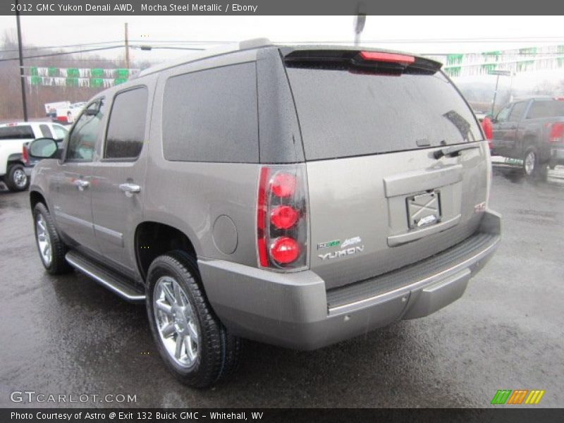 Mocha Steel Metallic / Ebony 2012 GMC Yukon Denali AWD
