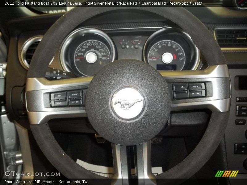  2012 Mustang Boss 302 Laguna Seca Steering Wheel