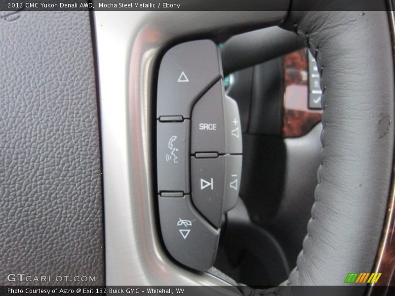 Mocha Steel Metallic / Ebony 2012 GMC Yukon Denali AWD