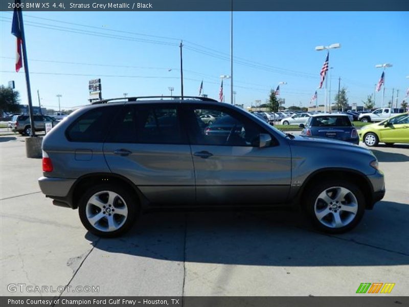 Stratus Grey Metallic / Black 2006 BMW X5 4.4i