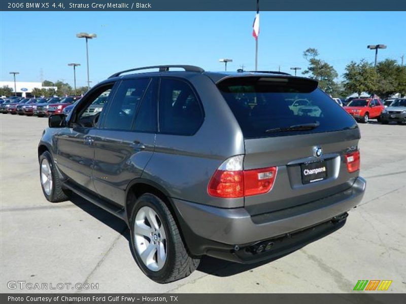 Stratus Grey Metallic / Black 2006 BMW X5 4.4i