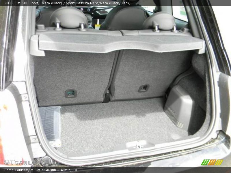 Nero (Black) / Sport Tessuto Nero/Nero (Black/Black) 2012 Fiat 500 Sport