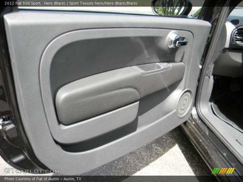Nero (Black) / Sport Tessuto Nero/Nero (Black/Black) 2012 Fiat 500 Sport