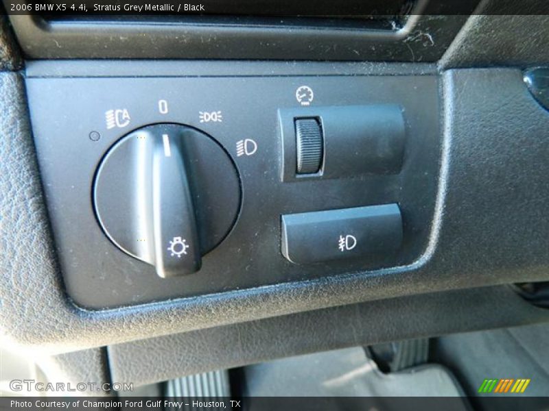 Stratus Grey Metallic / Black 2006 BMW X5 4.4i