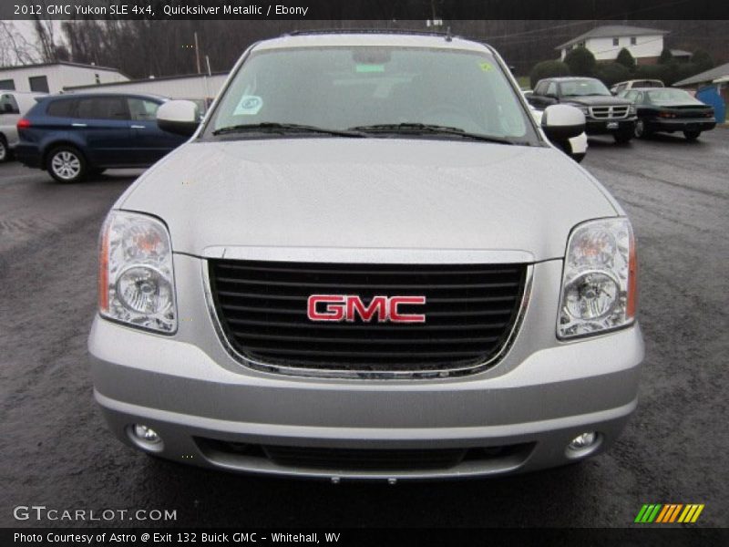 Quicksilver Metallic / Ebony 2012 GMC Yukon SLE 4x4