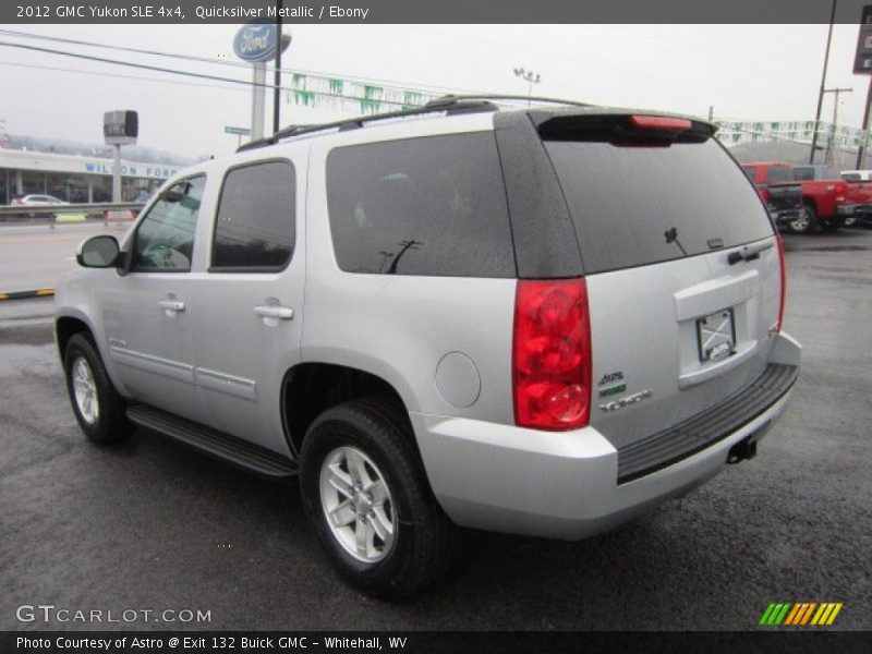 Quicksilver Metallic / Ebony 2012 GMC Yukon SLE 4x4