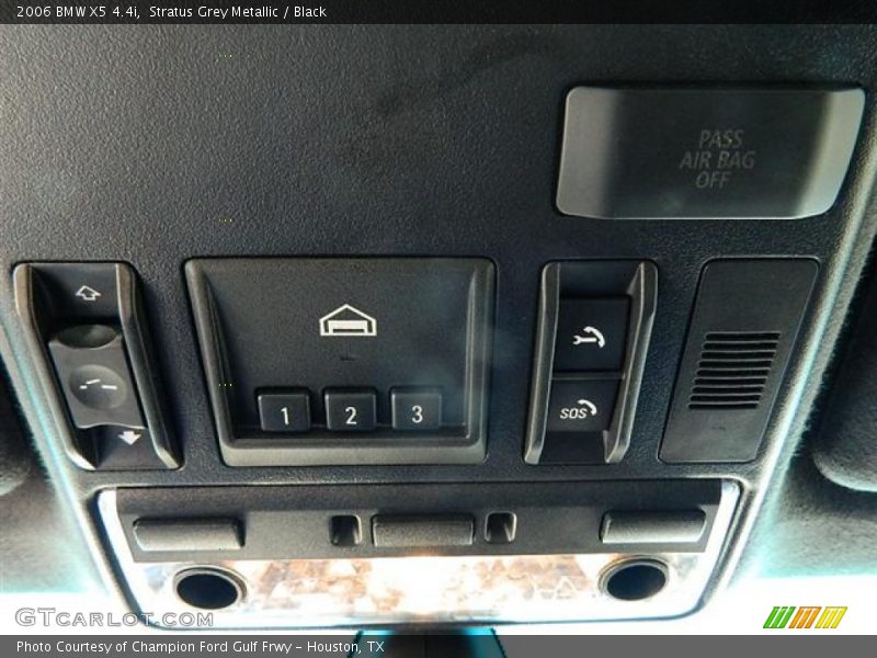 Stratus Grey Metallic / Black 2006 BMW X5 4.4i