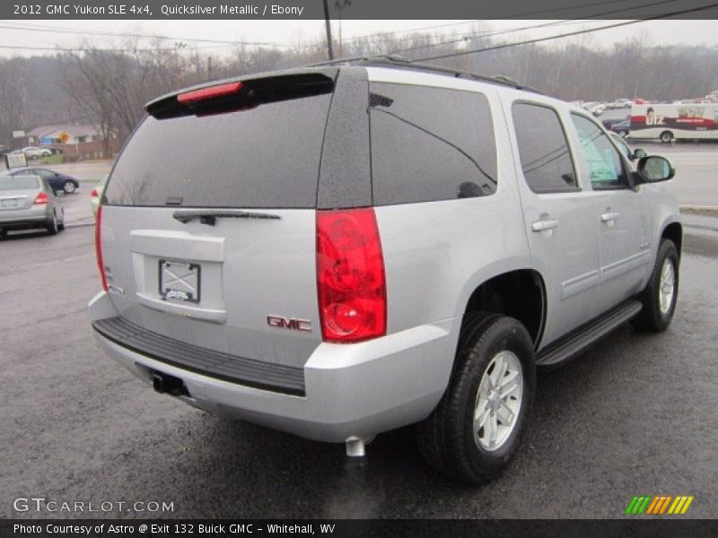 Quicksilver Metallic / Ebony 2012 GMC Yukon SLE 4x4