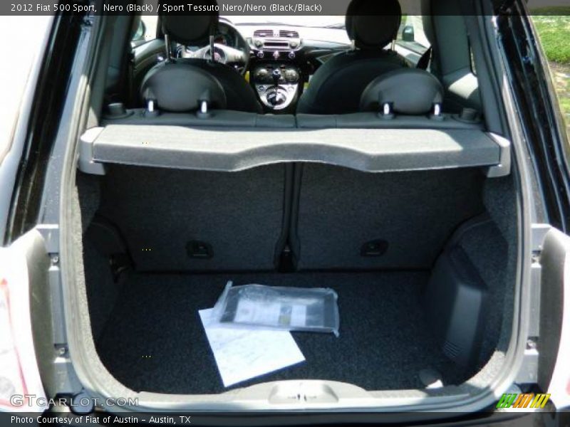 Nero (Black) / Sport Tessuto Nero/Nero (Black/Black) 2012 Fiat 500 Sport