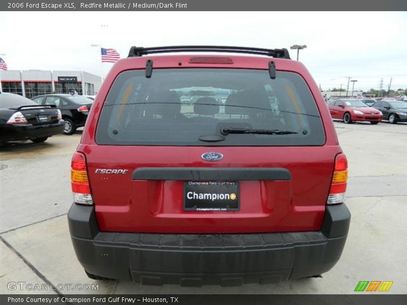 Redfire Metallic / Medium/Dark Flint 2006 Ford Escape XLS