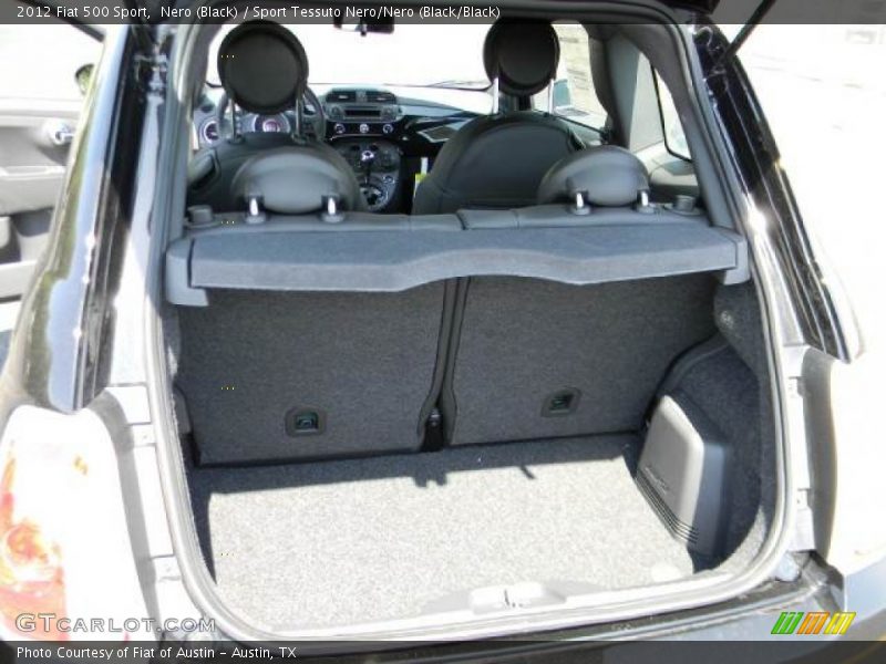 Nero (Black) / Sport Tessuto Nero/Nero (Black/Black) 2012 Fiat 500 Sport