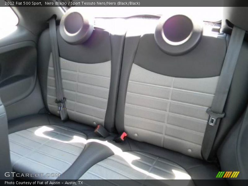 Nero (Black) / Sport Tessuto Nero/Nero (Black/Black) 2012 Fiat 500 Sport