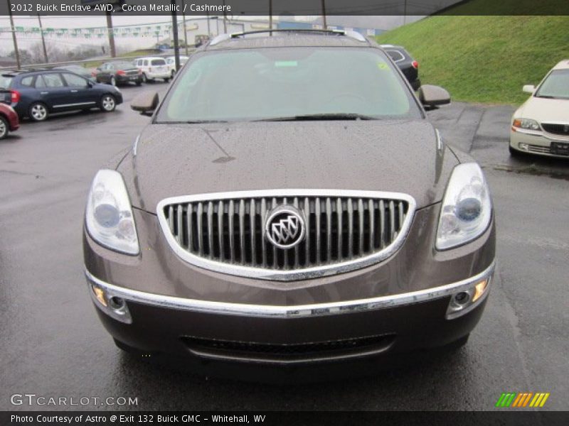 Cocoa Metallic / Cashmere 2012 Buick Enclave AWD