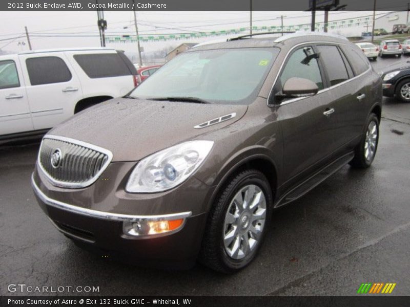 Cocoa Metallic / Cashmere 2012 Buick Enclave AWD