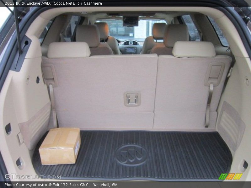  2012 Enclave AWD Trunk