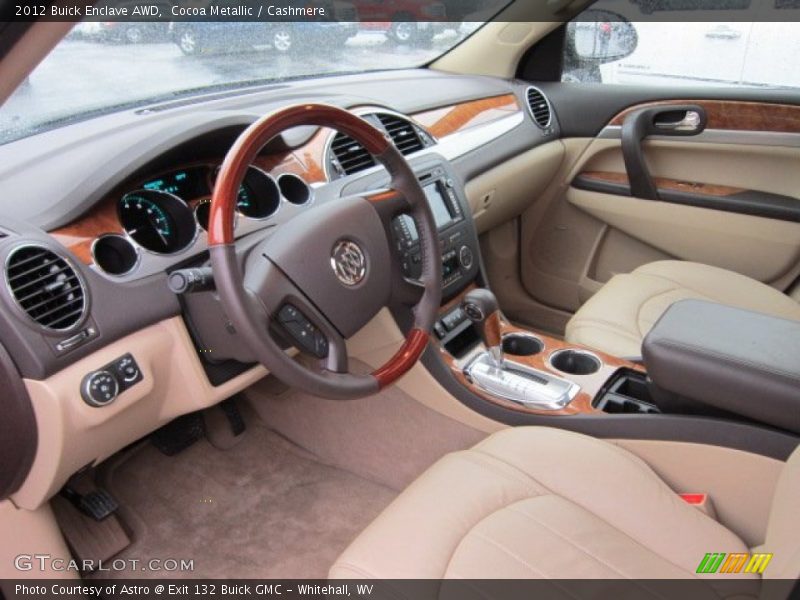 Cashmere Interior - 2012 Enclave AWD 
