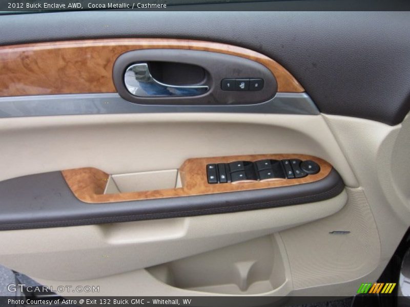 Cocoa Metallic / Cashmere 2012 Buick Enclave AWD
