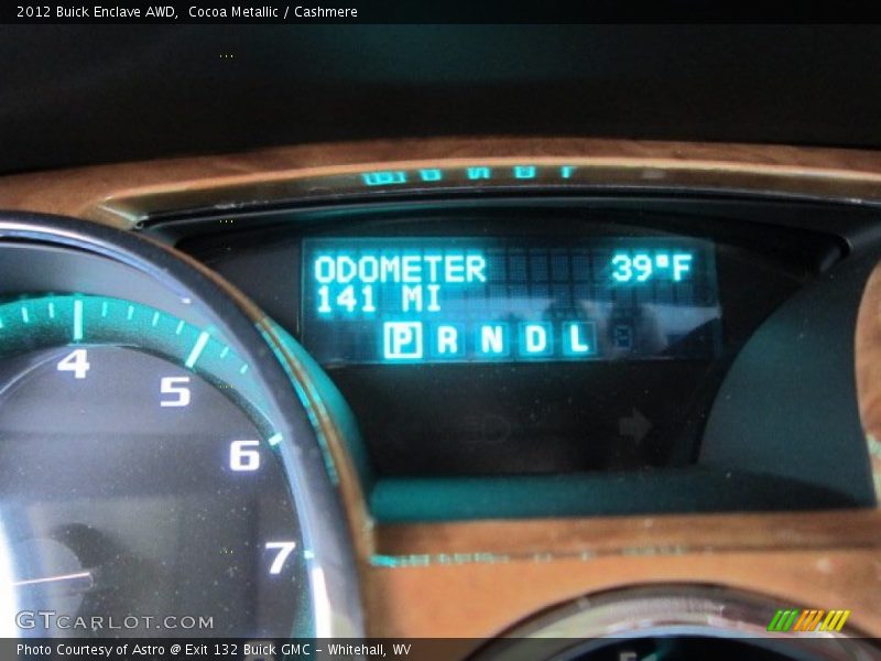 Cocoa Metallic / Cashmere 2012 Buick Enclave AWD