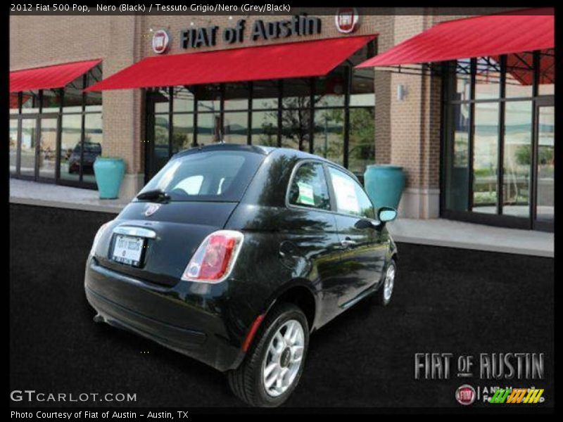 Nero (Black) / Tessuto Grigio/Nero (Grey/Black) 2012 Fiat 500 Pop