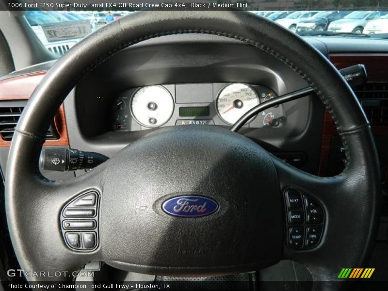 Black / Medium Flint 2006 Ford F250 Super Duty Lariat FX4 Off Road Crew Cab 4x4