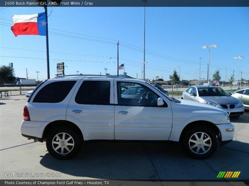 Frost White / Gray 2006 Buick Rainier CXL AWD