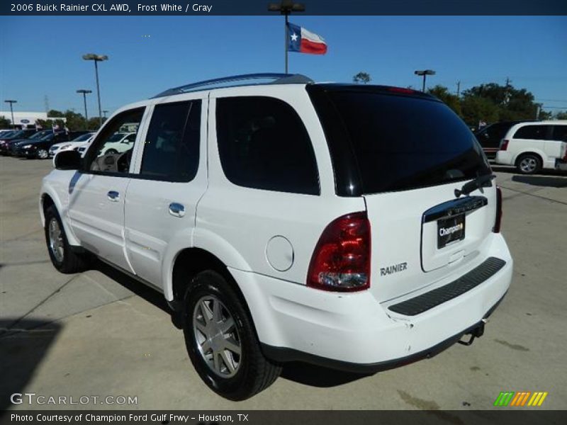 Frost White / Gray 2006 Buick Rainier CXL AWD