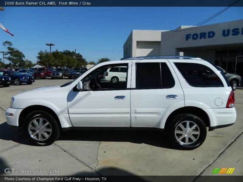 Frost White / Gray 2006 Buick Rainier CXL AWD