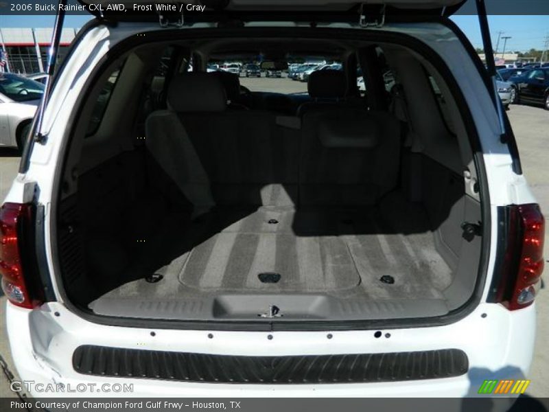Frost White / Gray 2006 Buick Rainier CXL AWD