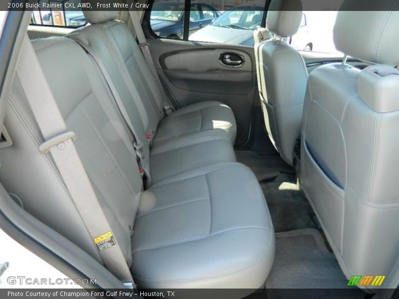 Frost White / Gray 2006 Buick Rainier CXL AWD