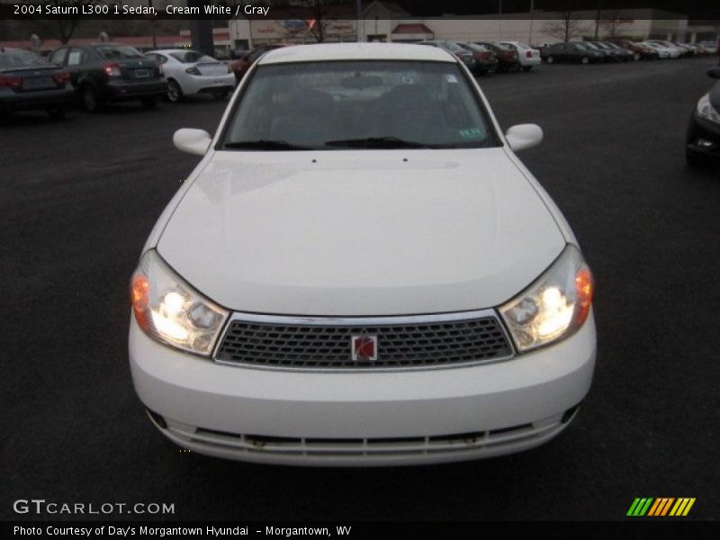 Cream White / Gray 2004 Saturn L300 1 Sedan