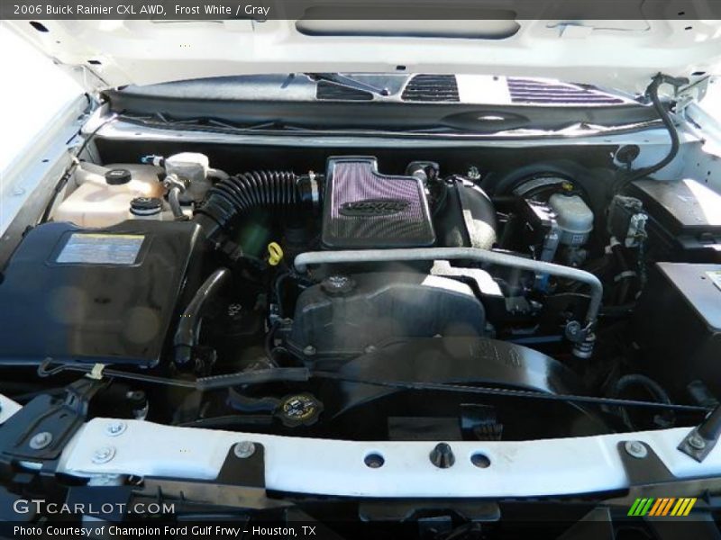 Frost White / Gray 2006 Buick Rainier CXL AWD