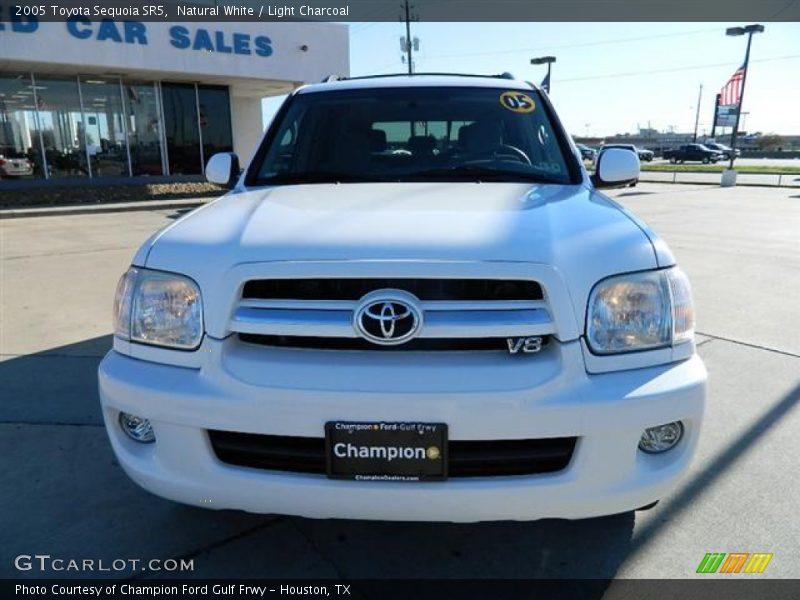 Natural White / Light Charcoal 2005 Toyota Sequoia SR5