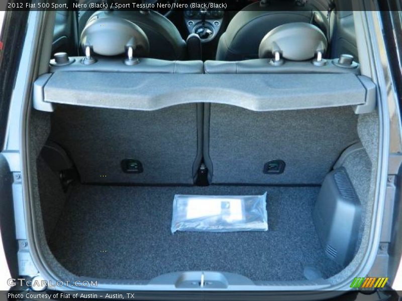 Nero (Black) / Sport Tessuto Nero/Nero (Black/Black) 2012 Fiat 500 Sport