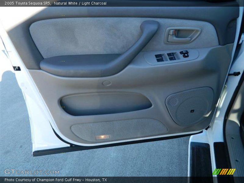 Natural White / Light Charcoal 2005 Toyota Sequoia SR5