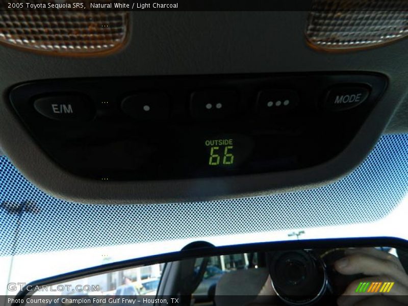 Natural White / Light Charcoal 2005 Toyota Sequoia SR5