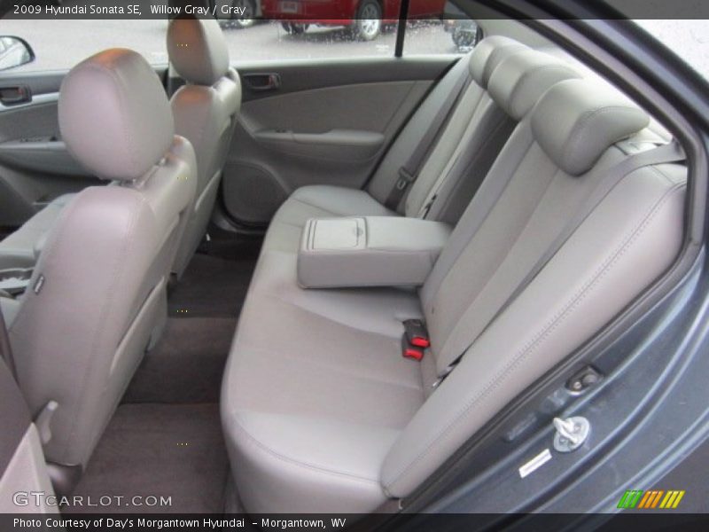 Willow Gray / Gray 2009 Hyundai Sonata SE