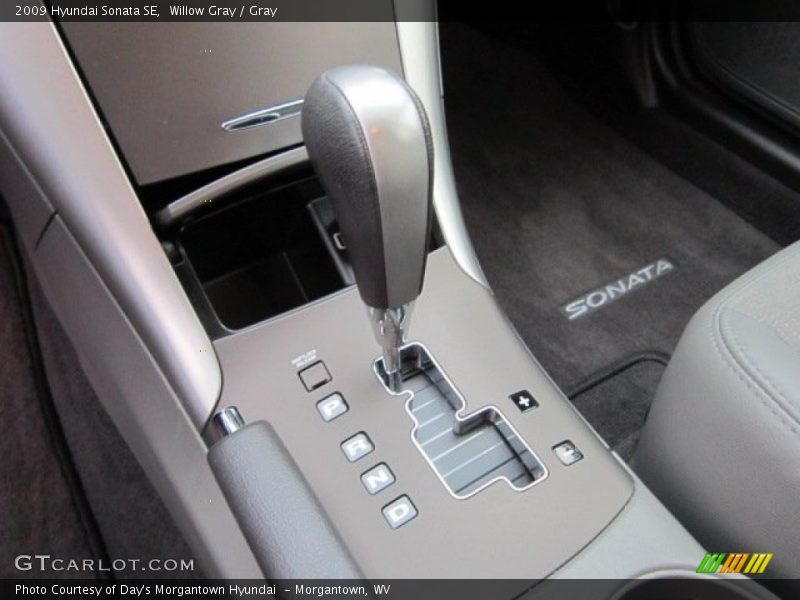 Willow Gray / Gray 2009 Hyundai Sonata SE