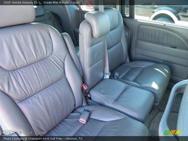 Ocean Mist Metallic / Gray 2005 Honda Odyssey EX-L