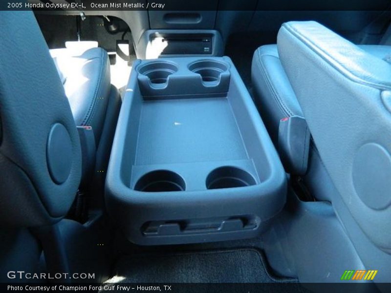 Ocean Mist Metallic / Gray 2005 Honda Odyssey EX-L
