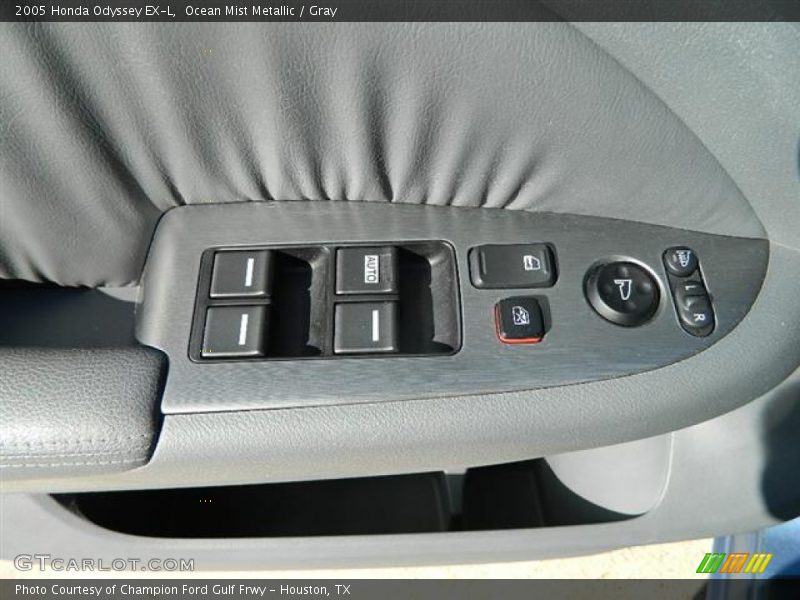 Ocean Mist Metallic / Gray 2005 Honda Odyssey EX-L