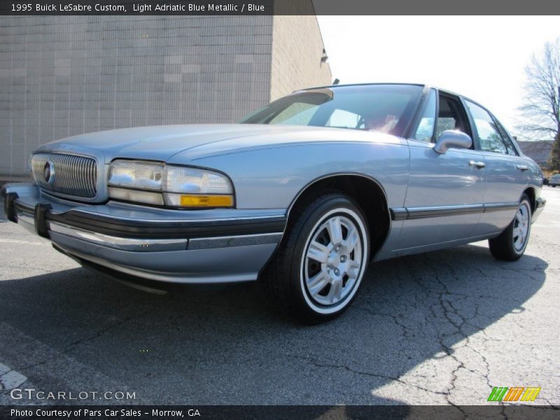 Light Adriatic Blue Metallic / Blue 1995 Buick LeSabre Custom