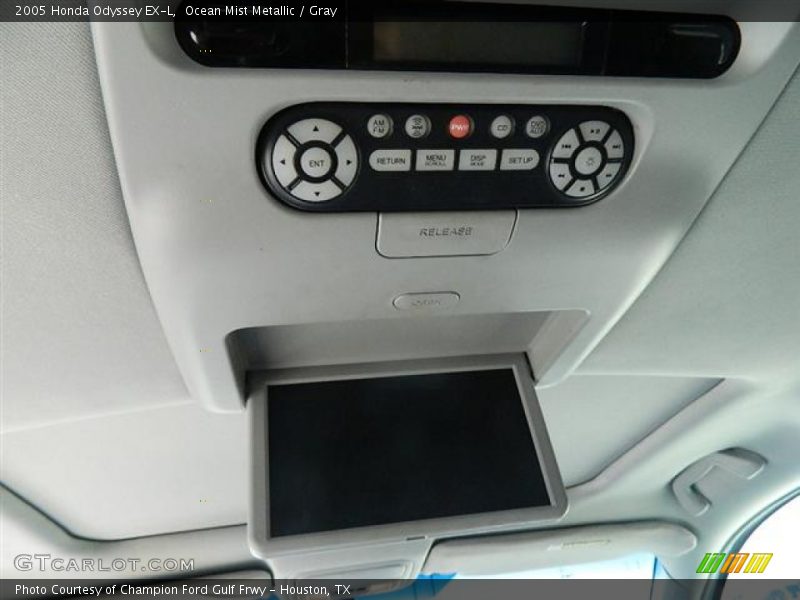 Ocean Mist Metallic / Gray 2005 Honda Odyssey EX-L