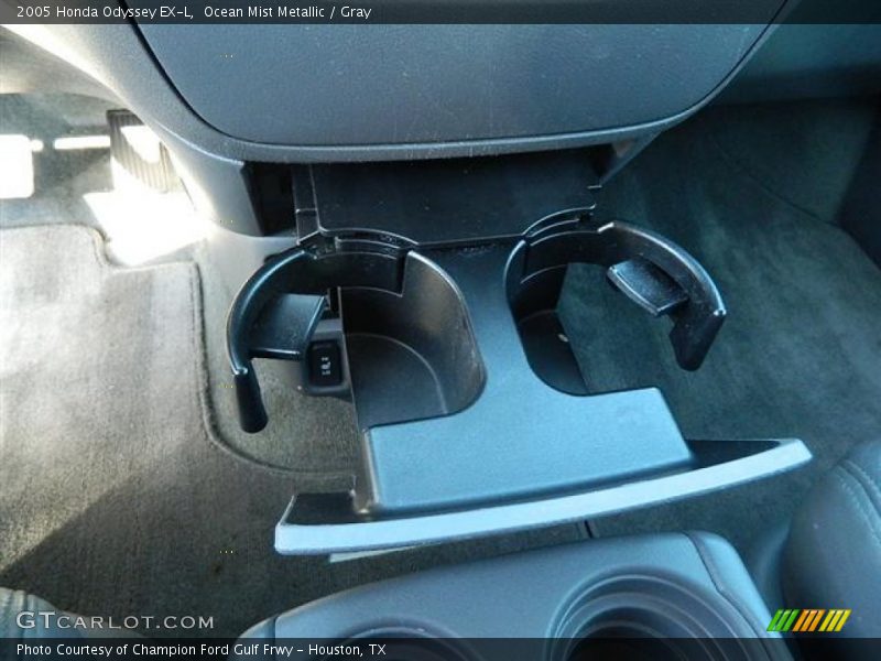 Ocean Mist Metallic / Gray 2005 Honda Odyssey EX-L