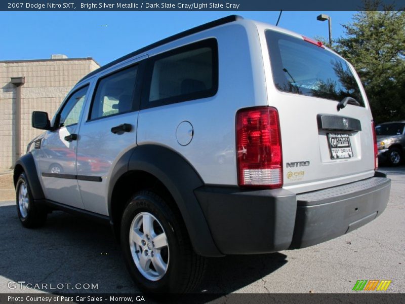 Bright Silver Metallic / Dark Slate Gray/Light Slate Gray 2007 Dodge Nitro SXT