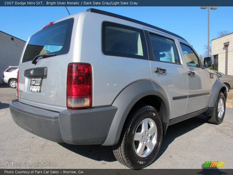 Bright Silver Metallic / Dark Slate Gray/Light Slate Gray 2007 Dodge Nitro SXT