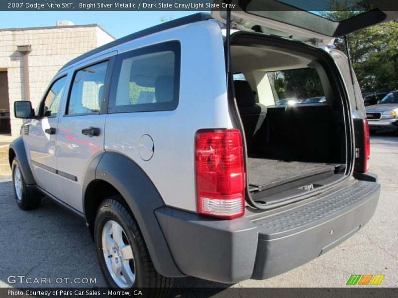 Bright Silver Metallic / Dark Slate Gray/Light Slate Gray 2007 Dodge Nitro SXT