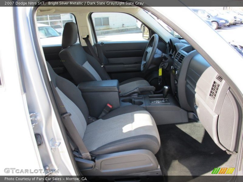 Bright Silver Metallic / Dark Slate Gray/Light Slate Gray 2007 Dodge Nitro SXT