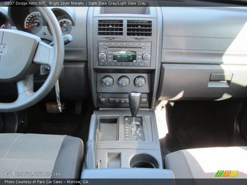 Bright Silver Metallic / Dark Slate Gray/Light Slate Gray 2007 Dodge Nitro SXT